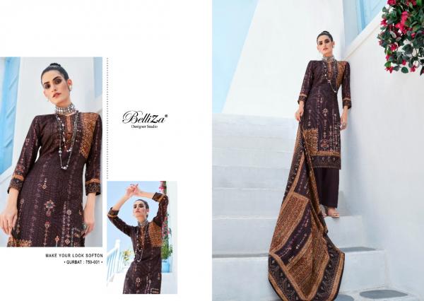 Belliza Qurbat Premium Winter Wear Pashmina Dress Material